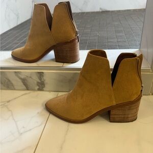 BP Camel Ankle Booties